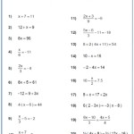 Solving Equations Worksheets Cazoom Maths Worksheets Solving Linear – 7 Throughout Simplifying Linear Expressions Worksheet