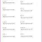 Solving Inequalities With Fractions Worksheet Pdf Worksheet : Resume Pertaining To Multi Step Inequalities Worksheet