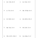 Solving Quadratic Equations Zero Product Property Worksheet - Equations regarding Zero Product Property Worksheet