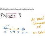 Solving Quadratic Inequalities Worksheet Answers – Worksheet List With Solving Quadratic Inequalities Worksheet
