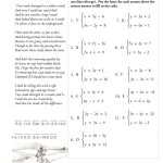 Solving Systems Of Equations By Elimination Worksheet Pdf - Coginspire in Solving Systems Of Equations Worksheet