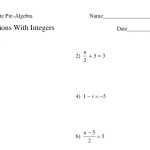 Solving Two Step Equations With Integers Worksheet Pdf - Tessshebaylo in Solve 2 Step Equations Worksheet