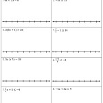 Solving Two Step Inequalities Worksheet In Solving One Step Inequalities Worksheet