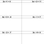 Solving Two Step Linear Equations Interactive Worksheet Throughout Solve 2 Step Equations Worksheet
