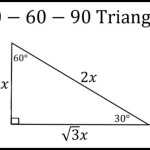 Special Right Triangles | Andymath with 30 60 90 Triangles Worksheet