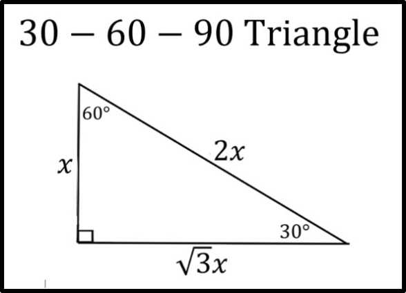 Special Right Triangles | Andymath with 30 60 90 Triangles Worksheet