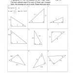 Special Right Triangles Practice Worksheet Intended For Right Triangle Trigonometry Worksheet Answers