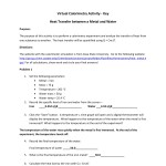 Specific Heat Of A Metal Lab Answer Key – Rose Pdf With Calorimetry Worksheet Answer Key