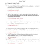 Specific Heat Worksheet Answer Key — Db-Excel in Specific Heat Worksheet Answer Key