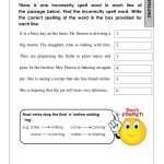Spelling – Grade 2 Worksheet Intended For English Worksheet For Grade 2