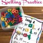 Spelling Long A Sound Words Worksheet Intended For Long A Sound Words Worksheet