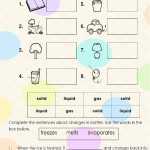 States Of Matter Worksheets K5 Learning – Matter Sort Worksheet Pertaining To States Of Matter Worksheet Chemistry