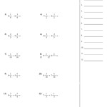 Subtracting Mixed Numbers Worksheet 2 – Subtracting Fractions With For Subtracting Mixed Numbers Worksheet
