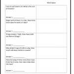 Systems Of Linear Equations Word Problems Worksheet Soidergi — Db Excel Inside Linear Equation Word Problems Worksheet