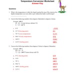 Temperature Conversion Worksheet Answer Key — Db Excel In Temperature Conversion Worksheet Answers