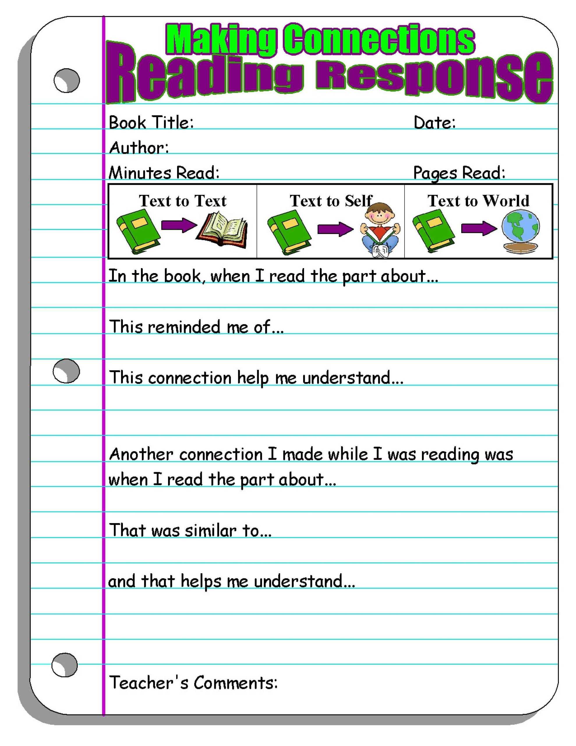 Text To Text Connections Worksheet — Db-Excel in Text To Text Connections Worksheet