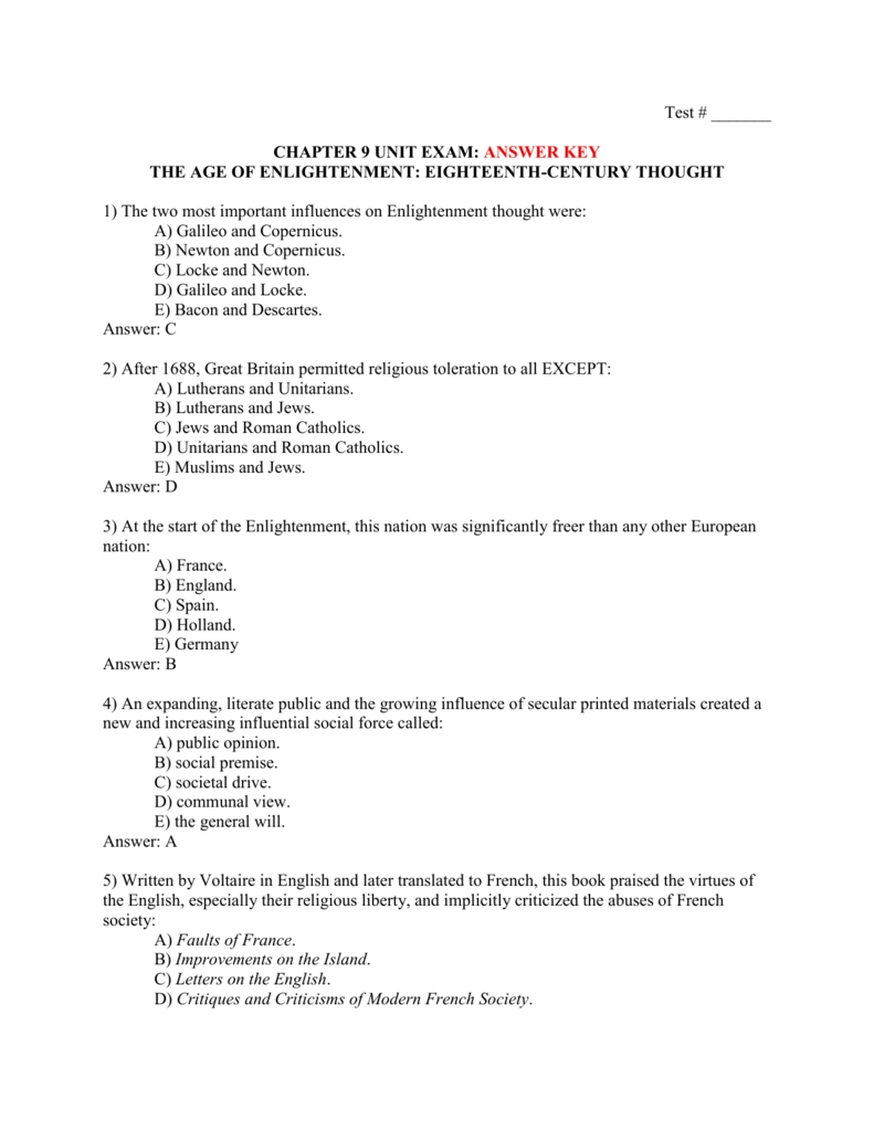 The Enlightenment Worksheet Answers - Promotiontablecovers With The Enlightenment Worksheet Answers