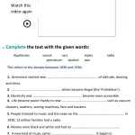 The Roaring Twenties Worksheet Throughout The Roaring Twenties Worksheet