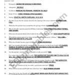 The Scarlet Ibis Worksheet for The Scarlet Ibis Worksheet