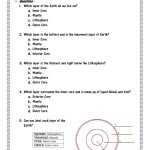 The Structure Of The Earth Worksheet With Structure Of The Earth Worksheet