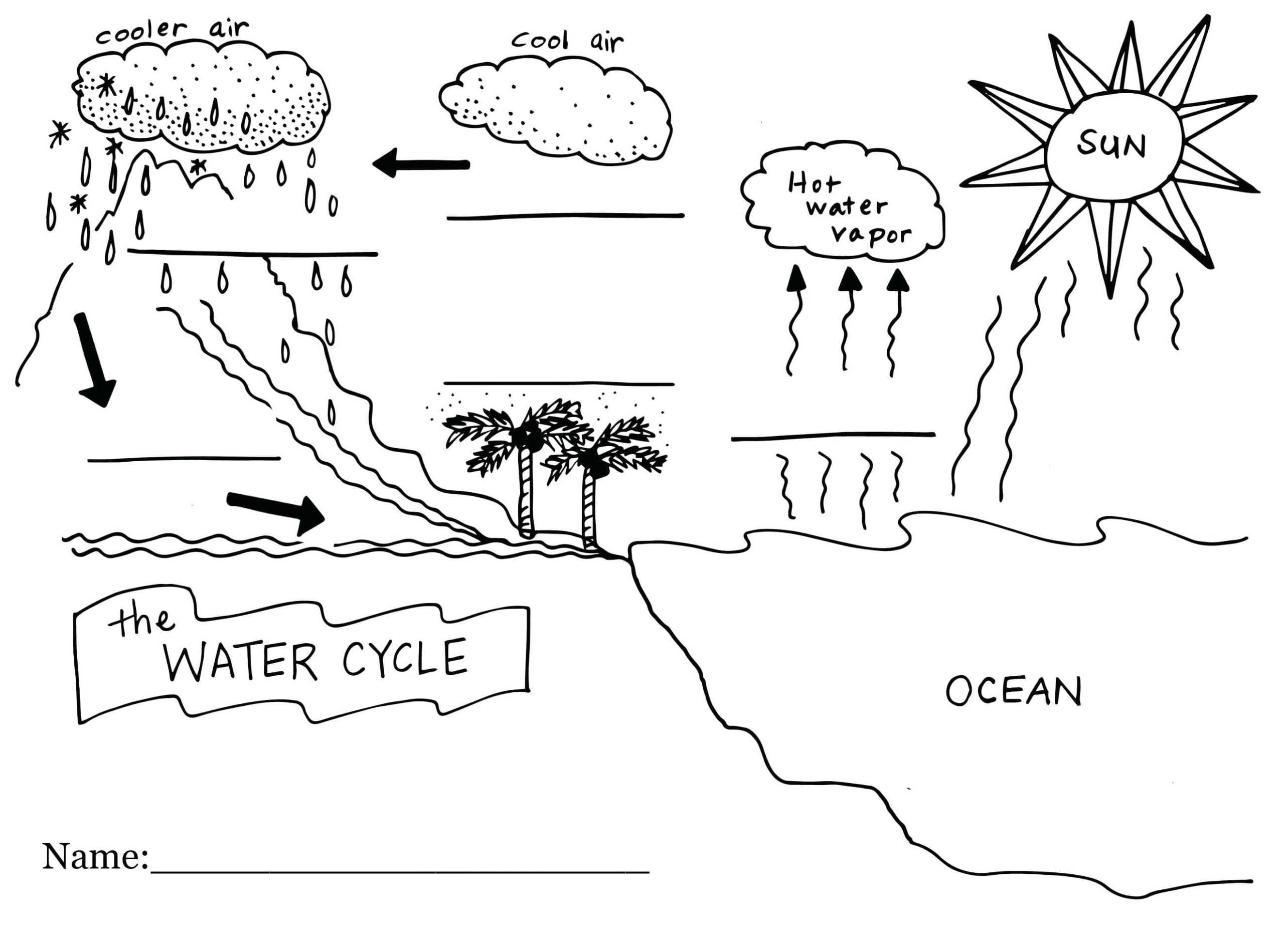 The Water Cycle Worksheet Answers — Db Excel Regarding The Water Cycle Worksheet Answers
