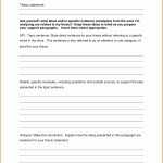 Thesis Statement Worksheet High School | Worksheet For Kindergarten Intended For Thesis Statement Practice Worksheet
