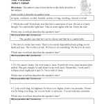 Tone Worksheet | Elements Of Fiction Activity Regarding Elements Of Fiction Worksheet