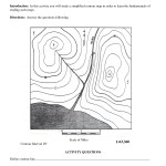 Topographic Map Reading Practice Worksheet – A Worksheet Blog Regarding Topographic Map Reading Worksheet