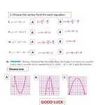 Transformations Of Quadratic Functions Worksheet Pertaining To Graphing Quadratic Functions Worksheet