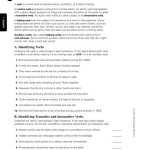 Transitive And Intransitive Verbs Worksheet pertaining to Transitive And Intransitive Verbs Worksheet