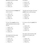Transitive And Intransitive Verbs Worksheets Grade 6 Pdf With Answers For Transitive And Intransitive Verb Worksheet