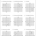 Translation Worksheet Geometry With Geometry Transformations Worksheet Answers