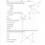 Triangle Congruence Oh My Worksheet / Triangle Congruence – Sss, Sas, And Asa | Number Recipes For Triangle Congruence Proofs Worksheet