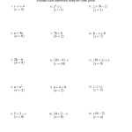 Two Step Equation Worksheet For Solving Two Step Equations Worksheet