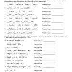 Types Of Chemical Reaction Worksheet Answers – Types Of Chemical Reactions Worksheets Chemistry Inside Classifying Chemical Reactions Worksheet