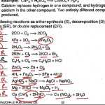 Types Of Chemical Reactions Worksheet Answers – Worksheet List Intended For Types Of Chemical Reactions Worksheet