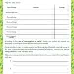 Types Of Energy View – Printable 6Th Grade Science Worksheet – Sod With Regard To Forms Of Energy Worksheet