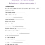 Types Of Sentences Intended For Kinds Of Sentences Worksheet