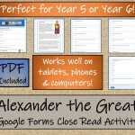 Uks2 Alexander The Great Reading Comprehension Activity | Digital For Alexander The Great Worksheet