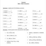 Unit Conversion Sheet Chemistry Inside Unit Conversion Worksheet Chemistry