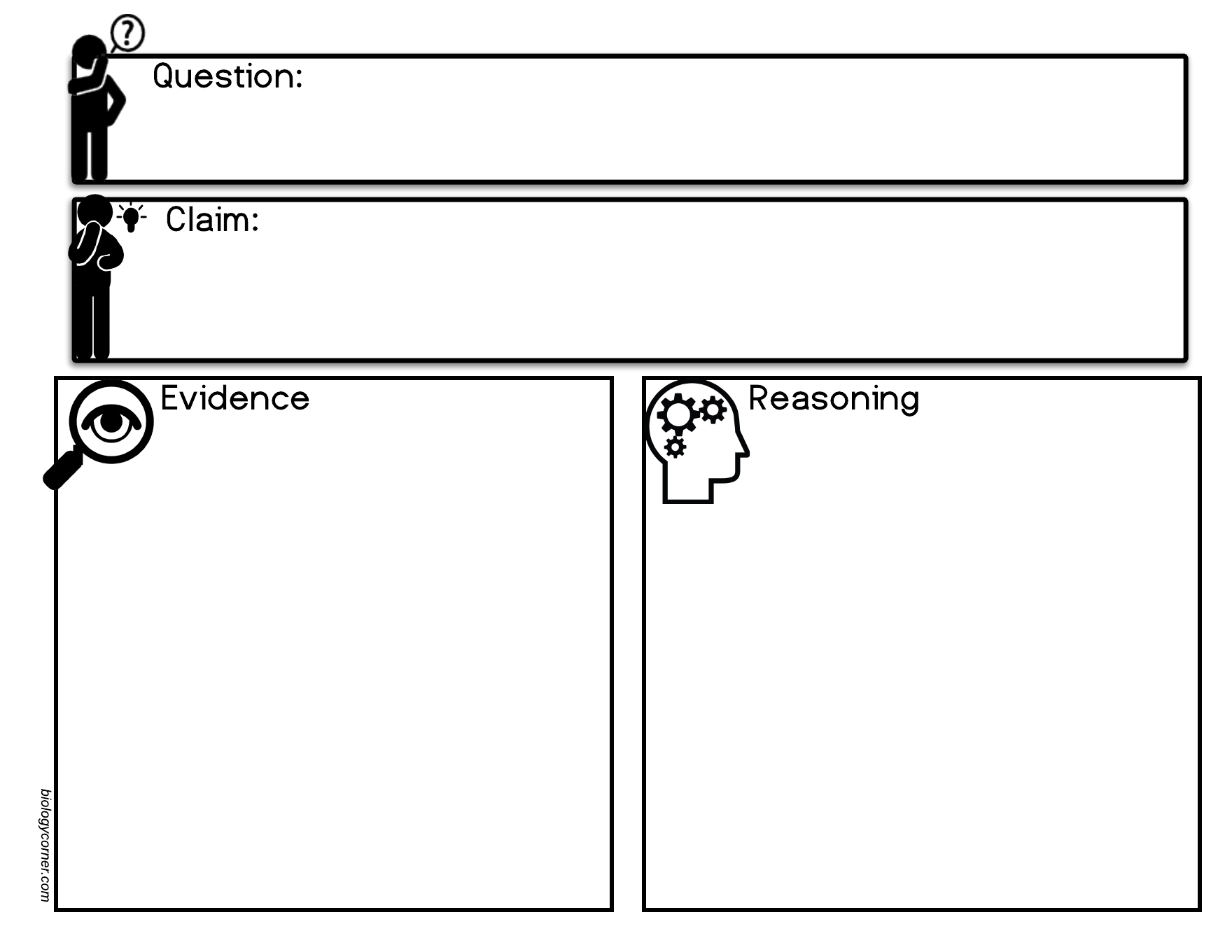 Using Claim, Evidence, Reasoning (Cer) With Regard To Claim Evidence Reasoning Science Worksheet