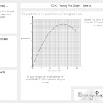 Velocity Time Graph Worksheet Inside Velocity Time Graph Worksheet