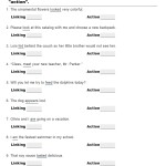 Verbs As Action Or Linking | Turtle Diary Worksheet Inside Action And Linking Verbs Worksheet
