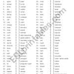 Verbs Like Gustar Worksheet Pdf — Db Excel Regarding Verbs Like Gustar Worksheet
