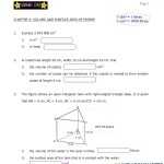 Volume And Surface Area Interactive Worksheet inside Surface Area And Volume Worksheet