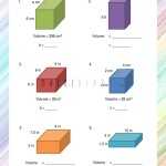 Volume Of Prism Worksheet Inside Volumes Of Prisms Worksheet