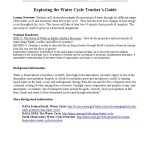 Water Cycle Worksheet Answer Key | Education Template Within Water Cycle Worksheet Answer Key