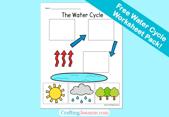 Water Cycle Worksheets (Free Pdf) - Crafting Jeannie Pertaining To Water Cycle Worksheet Pdf
