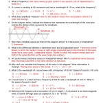 Wave Worksheet Answer Key Inside Wave Worksheet Answer Key