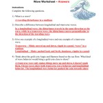 Wave Worksheet Answers With Regard To Waves Worksheet 1 Answers